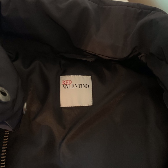 LIKE NEW Red Valentino Black Long Puffer Jacket - Picture 2 of 5
